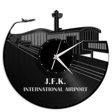 John F. Kennedy Airport Vinyl Wall Clock - VinylShop.US