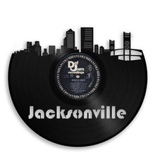 Jacksonville Skyline Vinyl Wall Art - VinylShop.US