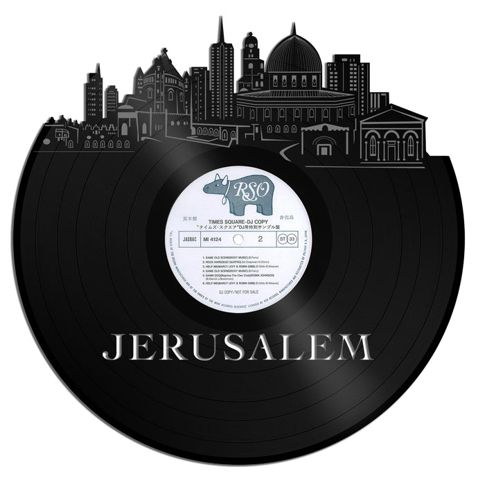 Jerusalem Vinyl Wall Art - VinylShop.US