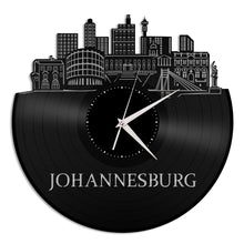 Johannesburg Vinyl Wall Clock - VinylShop.US