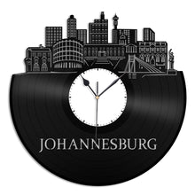 Johannesburg Vinyl Wall Clock - VinylShop.US