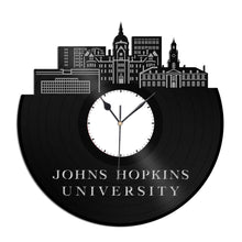 Johns Hopkins University Vinyl Wall Clock