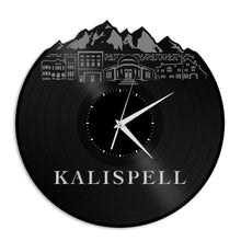 Kalispell MT Vinyl Wall Clock