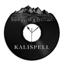 Kalispell MT Vinyl Wall Clock