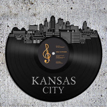 Kansas City Skyline Vinyl Wall Art - VinylShop.US