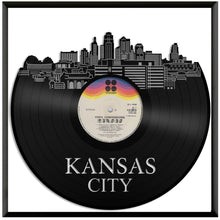 Kansas City Skyline Vinyl Wall Art - VinylShop.US