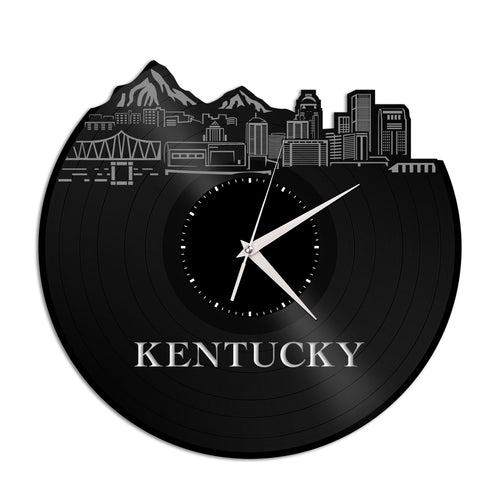 Kentucky Vinyl Wall Clock