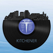 Kitchener, Canada skyline Vinyl Wall Art - VinylShop.US