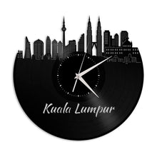 Kuala Lumpur Vinyl Wall Clock