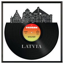 Latvia Vinyl Wall Art