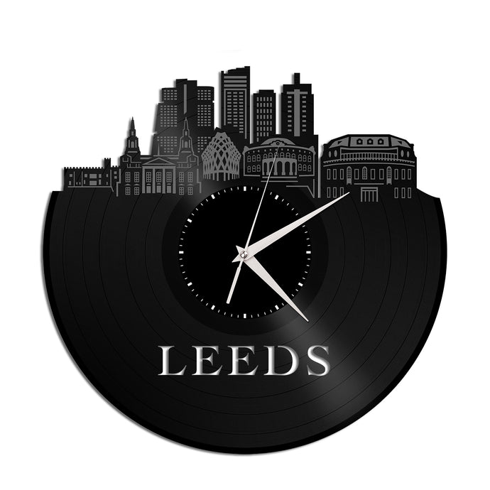 Leeds Vinyl Wall Clock - VinylShop.US