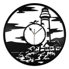 Lighthouse Vinyl Wall Clock - VinylShop.US