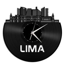 Lima Peru Vinyl Wall Clock - VinylShop.US