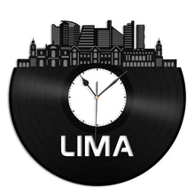 Lima Peru Vinyl Wall Clock - VinylShop.US