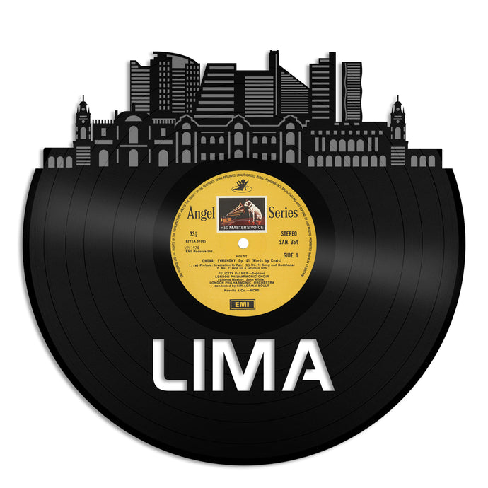 Lima Peru Vinyl Wall Art - VinylShop.US