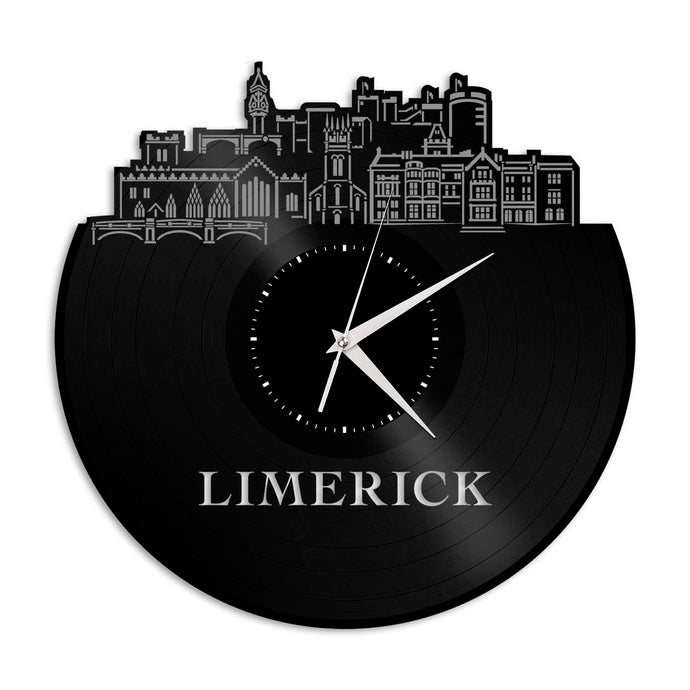 Limerick Ireland Vinyl Wall Clock