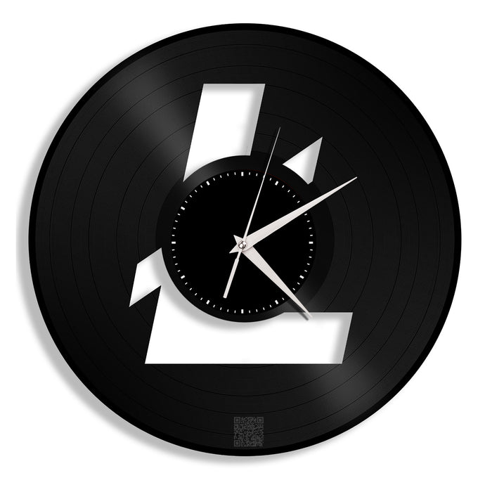 Litecoin Vinyl Wall Clock - VinylShop.US