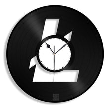 Litecoin Vinyl Wall Clock - VinylShop.US