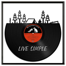 Live Simple Vinyl Wall Art