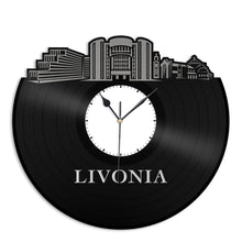 Livonia MI Vinyl Wall Clock