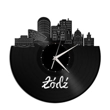 Lodz Vinyl Wall Clock - VinylShop.US