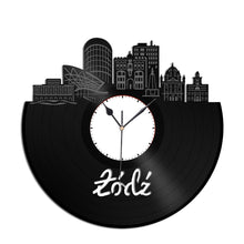 Lodz Vinyl Wall Clock - VinylShop.US