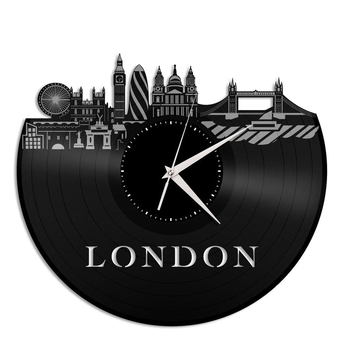 London New Vinyl Wall Clock - VinylShop.US