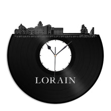 Lorain Ohio Vinyl Wall Clock