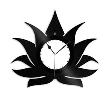 Lotus Vinyl Wall Clock