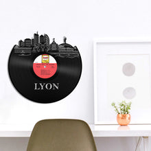 Lyon, France Skyline Vinyl Wall Art