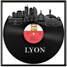 Lyon, France Skyline Vinyl Wall Art