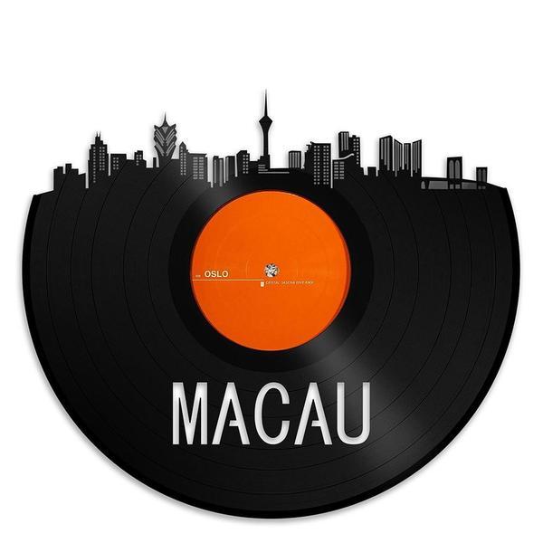 Macau Skyline Vinyl Wall Art - VinylShop.US