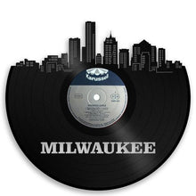 Milwaukee Skyline Vinyl Wall Art - VinylShop.US