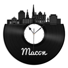 Macon Georgia Vinyl Wall Clock - VinylShop.US