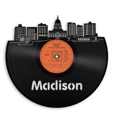 Madison Skyline Vinyl Wall Art - VinylShop.US