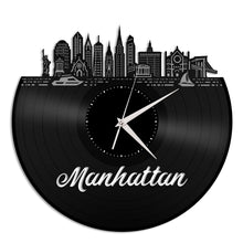 Manhattan Vinyl Wall Clock - VinylShop.US