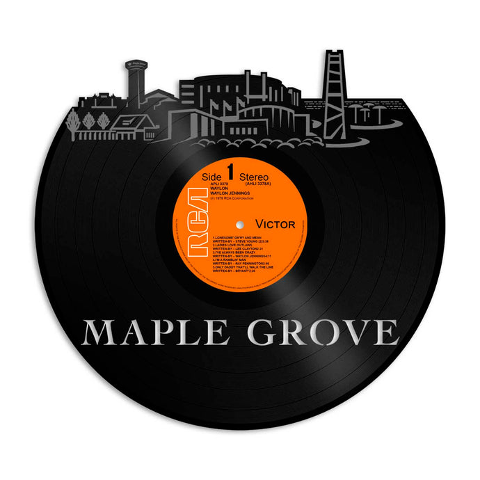 Maple Grove MN Vinyl Wall Art