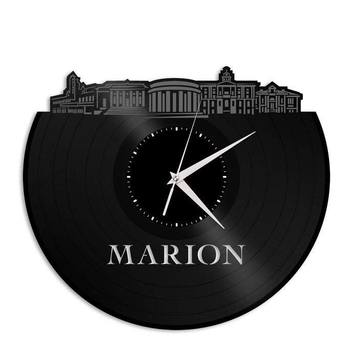 Marion Ohio Vinyl Wall Clock