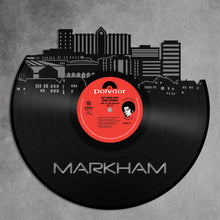 Markham Skyline Vinyl Wall Art - VinylShop.US