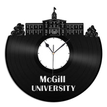 McGill University Vinyl Wall Clock - VinylShop.US