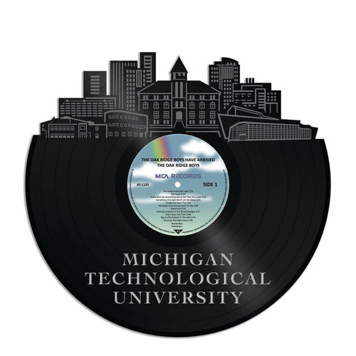 Michigan Technological University Vinyl Wall Art