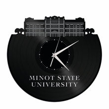 Minot State University Vinyl Wall Clock