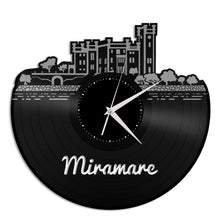 Miramare Castle Vinyl Wall Clock - VinylShop.US