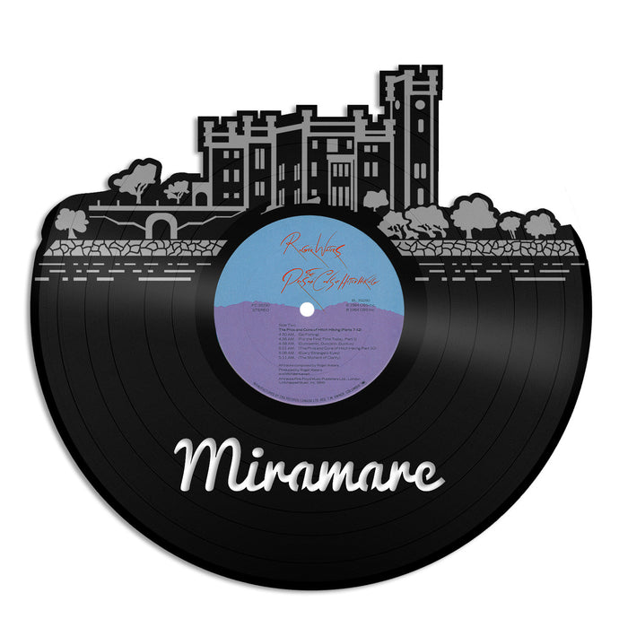 Miramare Castle Skyline Vinyl Wall Art - VinylShop.US