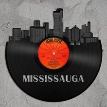 Mississauga Skyline Vinyl Wall Art - VinylShop.US