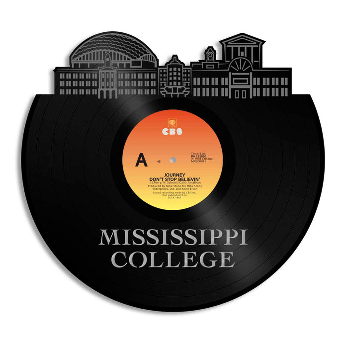 Mississippi College Vinyl Wall Art