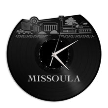 Missoula MT Vinyl Wall Clock