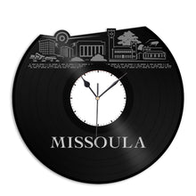 Missoula MT Vinyl Wall Clock