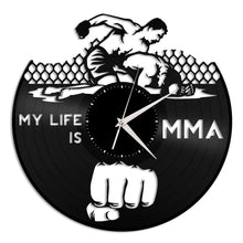 Mixed Martial Arts MMA Vinyl Wall Clock