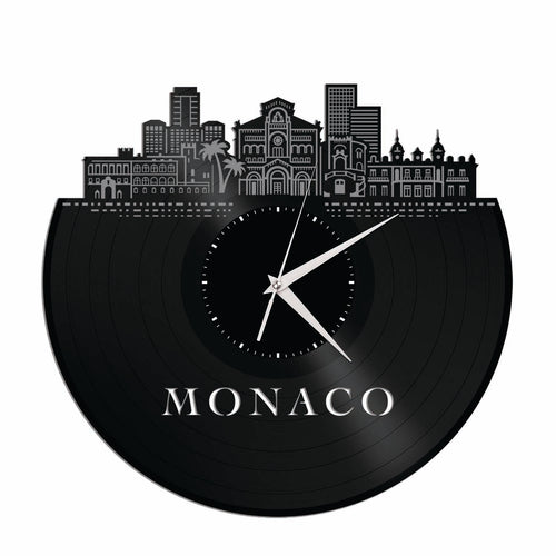 Monaco Vinyl Wall Clock